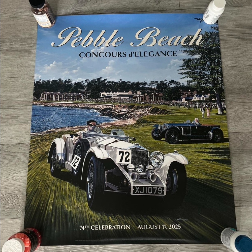 Pebble Beach Concours d'Elegance Poster